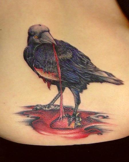 Tattoos - Crow - 77356
